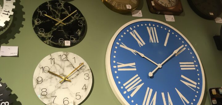 Uhren an der Wand